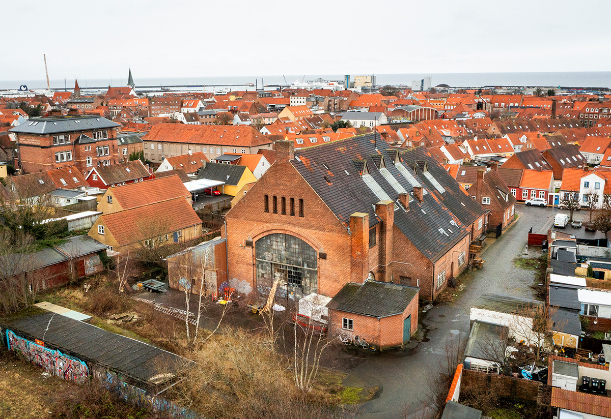 Følg restaureringen af Rønne Gamle Elværk og Badeanstalt